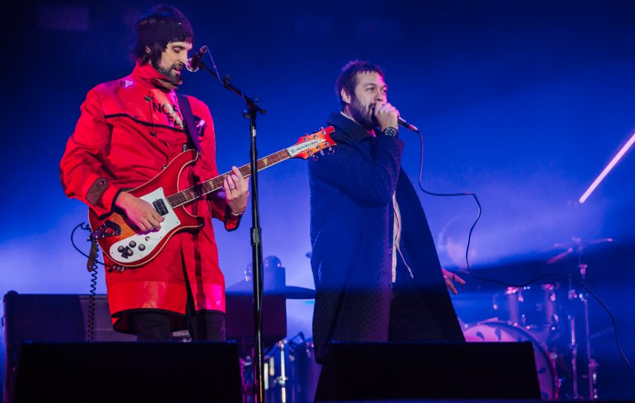 Back at Leeds, Kasabian played their second headline slot with a crowd that was, by their own admission, better than Reading