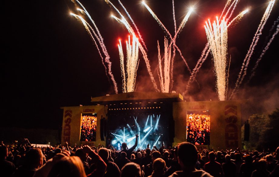 Muse conquered Leeds as they finished with massive fireworks and a huge rendition of 'Knights of Cydonia'