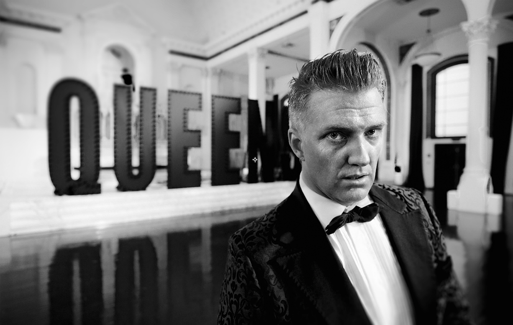 Josh Homme in Queens Of The Stone Age's new video for 'Like The Way You Used To Do'. Credit: Press