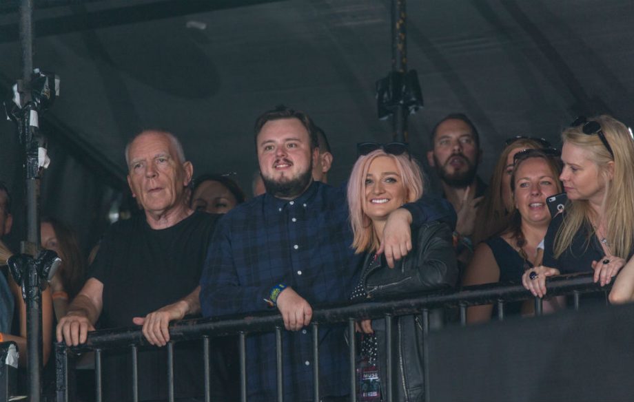 Game of Thrones' Samwell Tarly, AKA John Bradley West, was spotted enjoying Liam at Reading