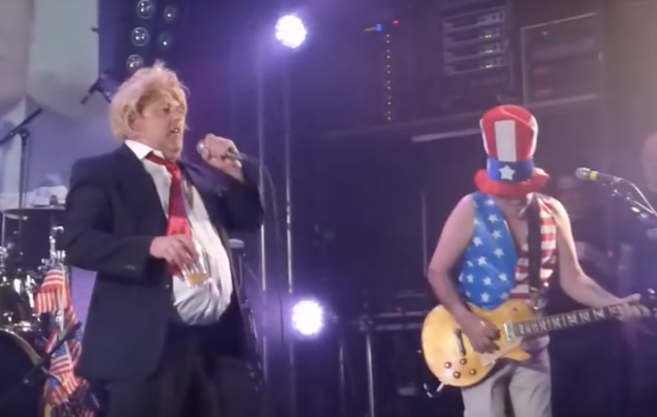 impersonating Donald Trump