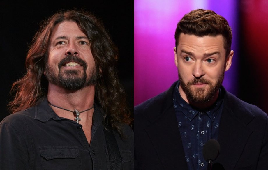 Dave Grohl and Justin Timberlake