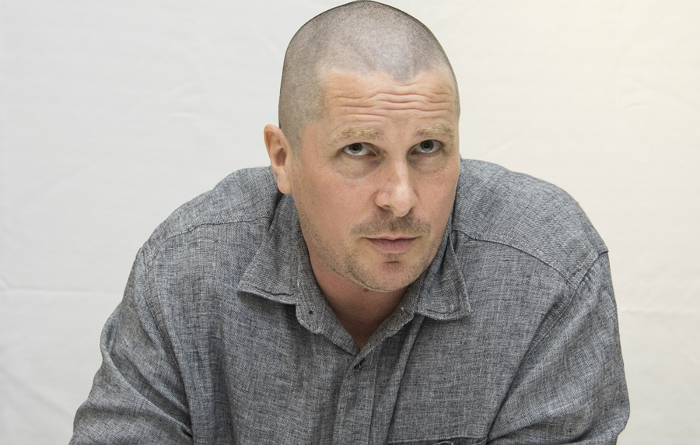 Christian Bale at the 'Hostiles' Press Conference at the Four Seasons Hotel on November 12, 2017 in Beverly Hills, California