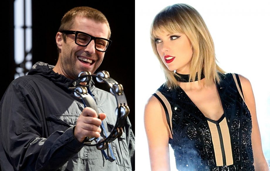 Liam Gallagher and Taylor Swift