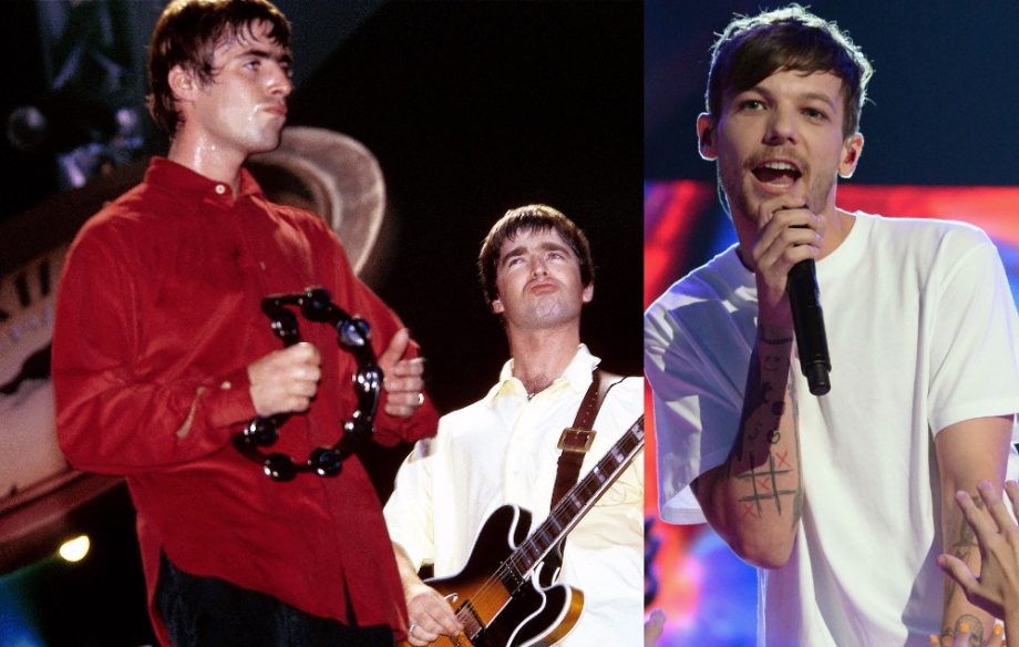 Louis Tomlinson and Oasis