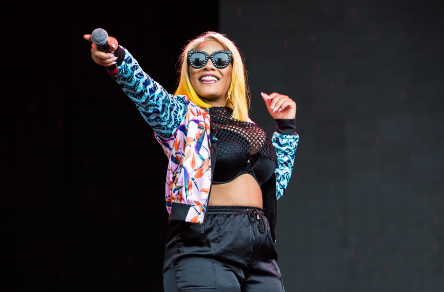 Stefflon Don commanded the Castle Stage on Saturday afternoon.