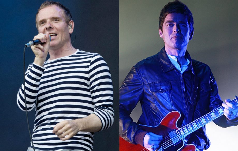 Belle & Sebastian's Stuart Murdoch and Noel Gallagher