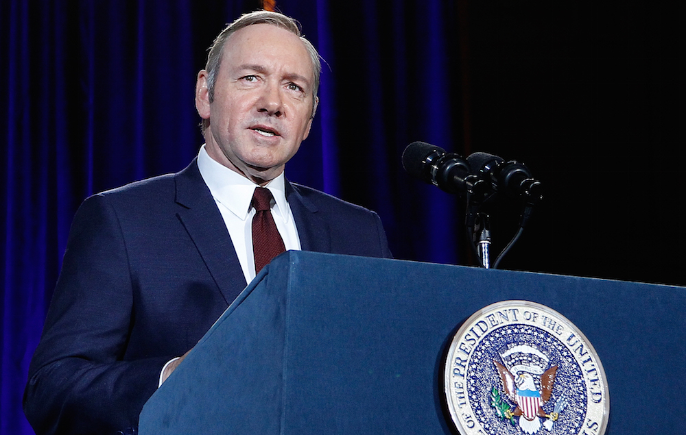 Kevin Spacey in 'House Of Cards'