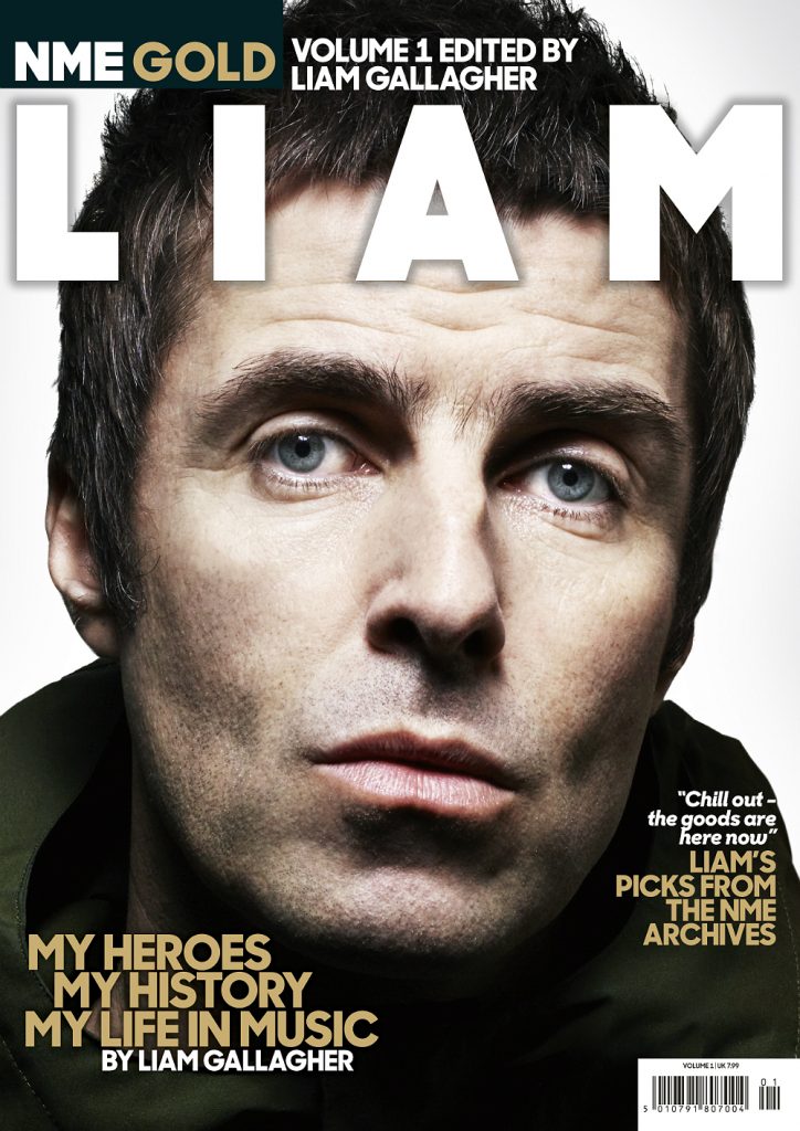 Liam Gallagher is the subject of the first ever edition of NME Gold