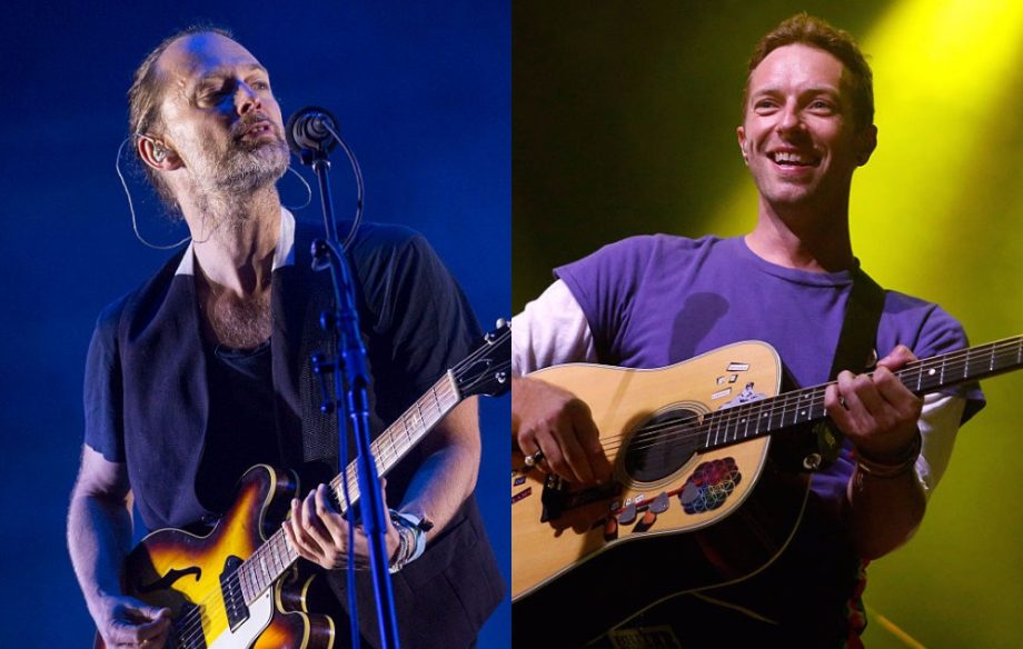 Radiohead and Coldplay