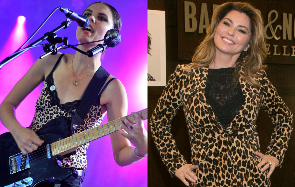 Wolf Alice's Ellie Rowsell and Shania Twain