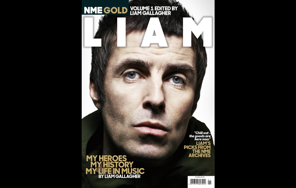 Liam Gallagher is the subject of the first ever edition of NME Gold