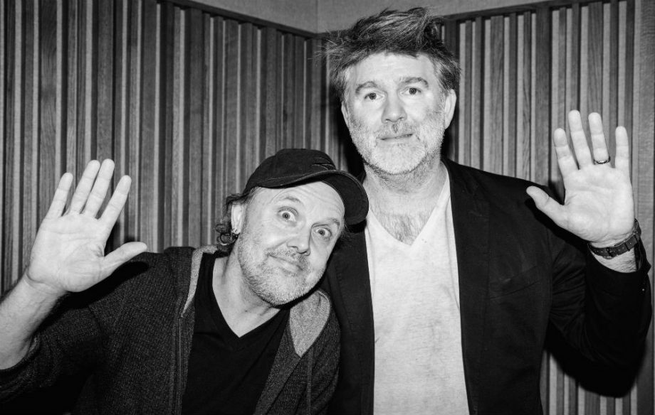 Lars Ulrich and LCD Soundsystem's James Murphy