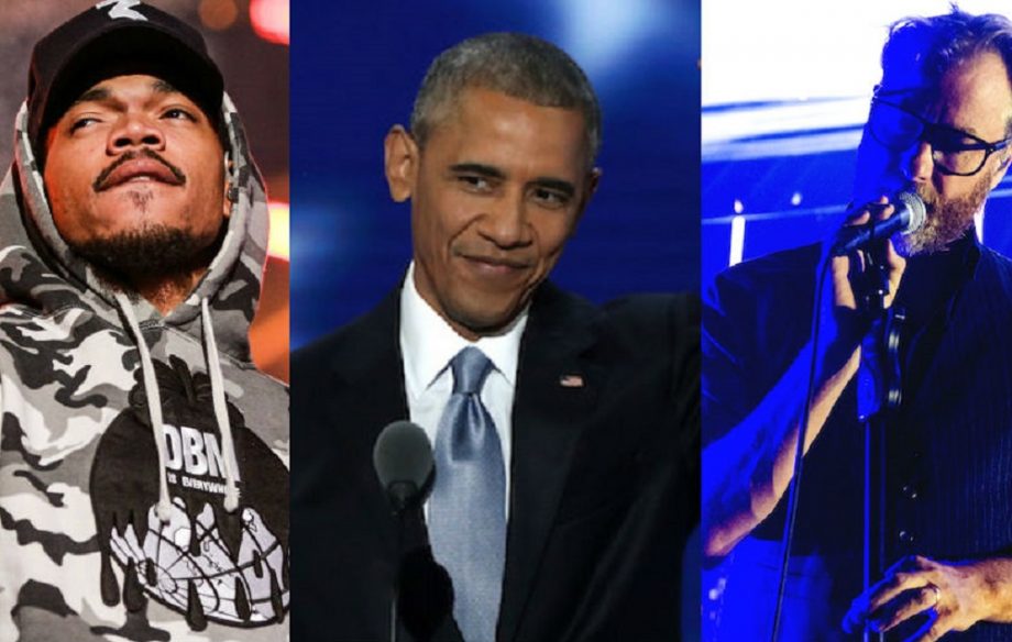 Chance The Rapper, Barack Obama and The National