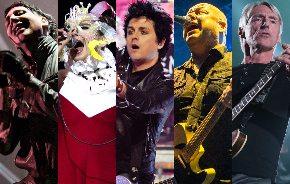 Marilyn Manson, Bjork, Billie Joe Armstrong, Pixies' Black Francis and Paul Weller