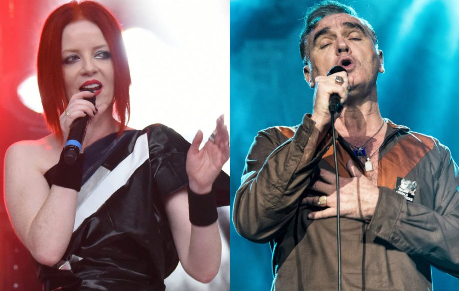 Garbage's Shirley Manson and Morrissey