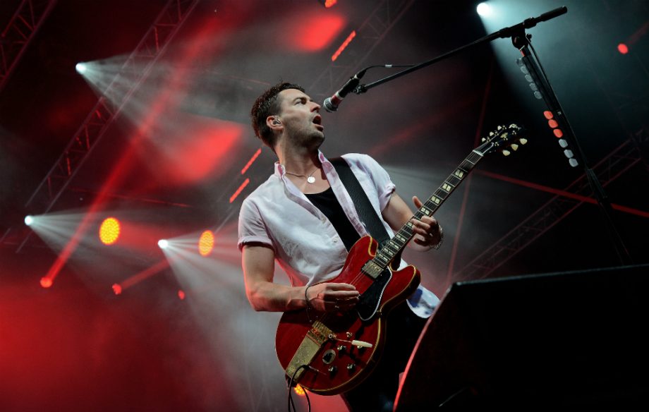 The Courteeners' Liam Fray live at Sziget Festival