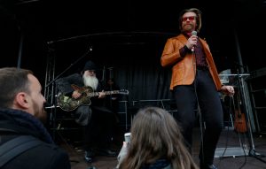 Dave Catching and Jesse Hughes performed two of the band's songs