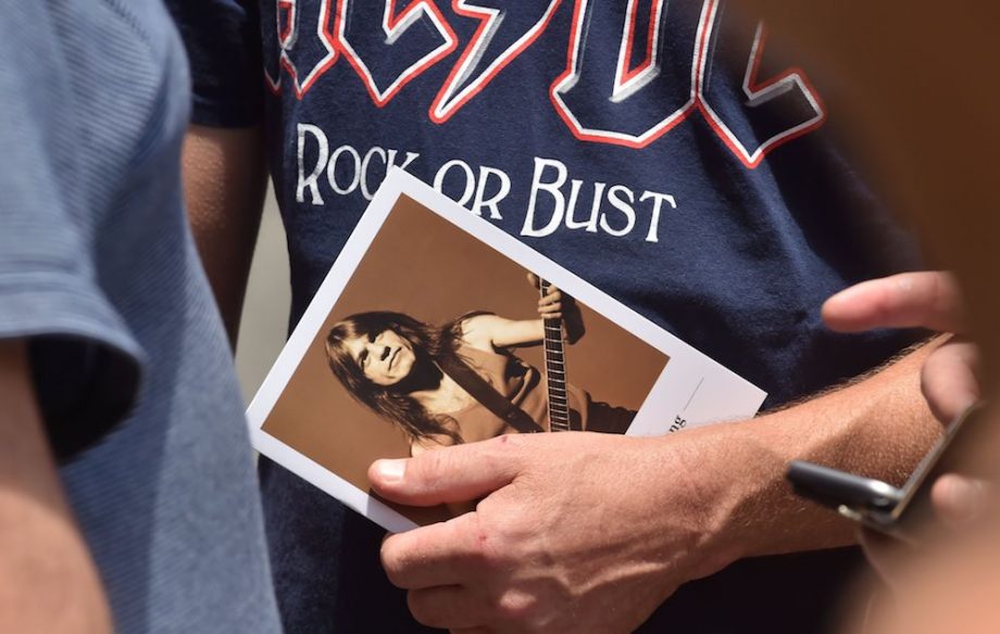 Malcolm Young funeral