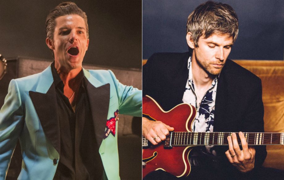 The Killers' Brandon Flowers and former Kaiser Chief Nick Hodgson
