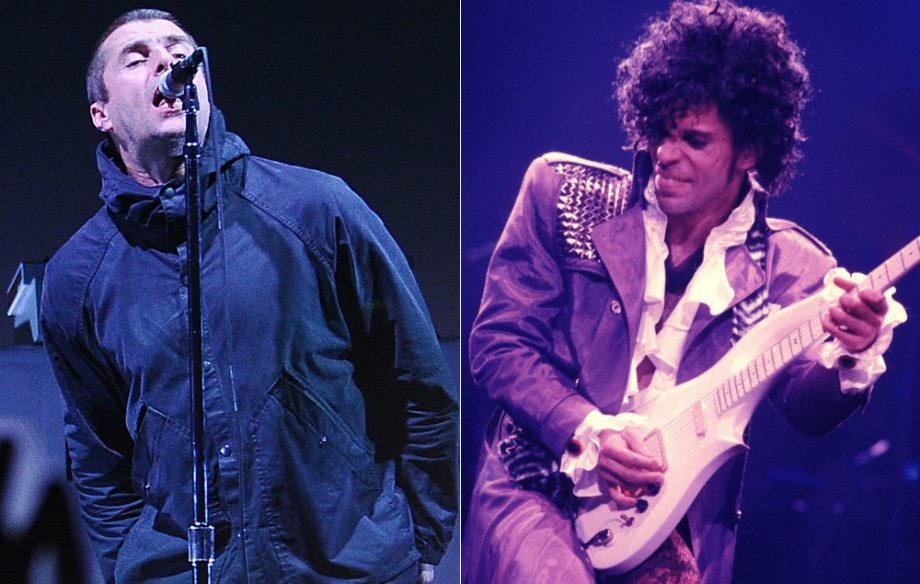 Liam Gallagher and Prince