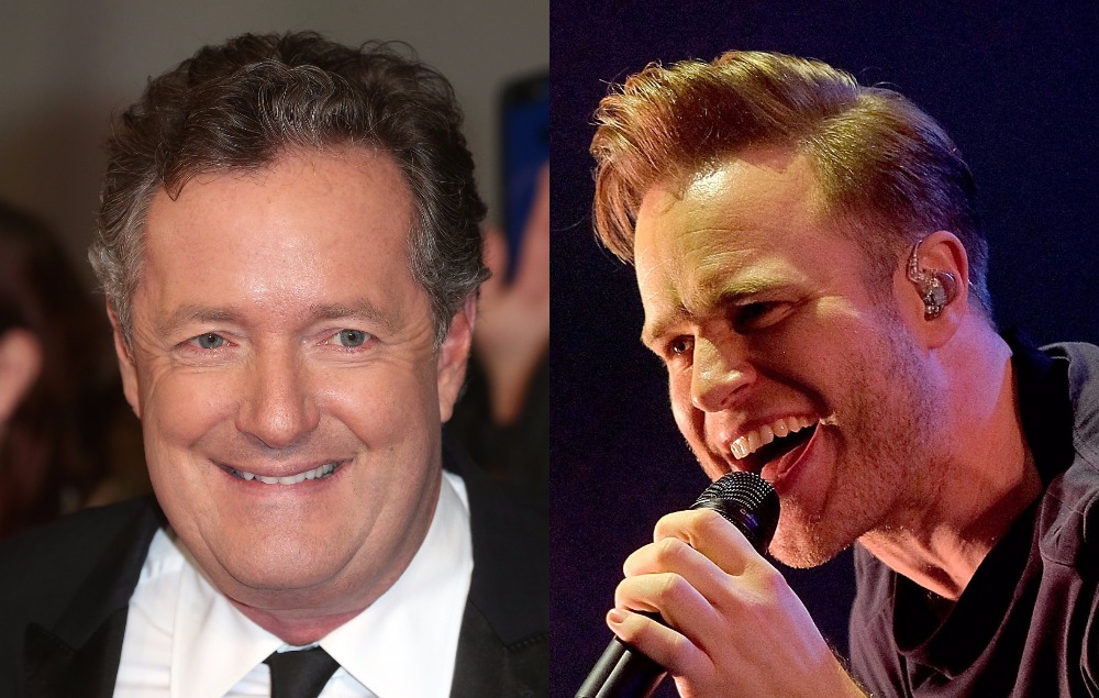 Piers Morgan and Olly Murs