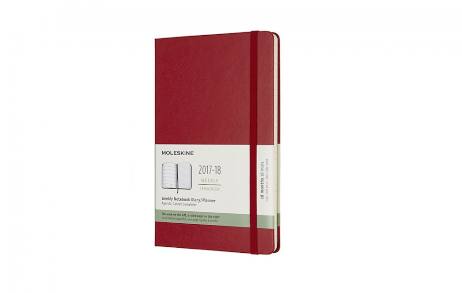 Moleskine 2018 diary