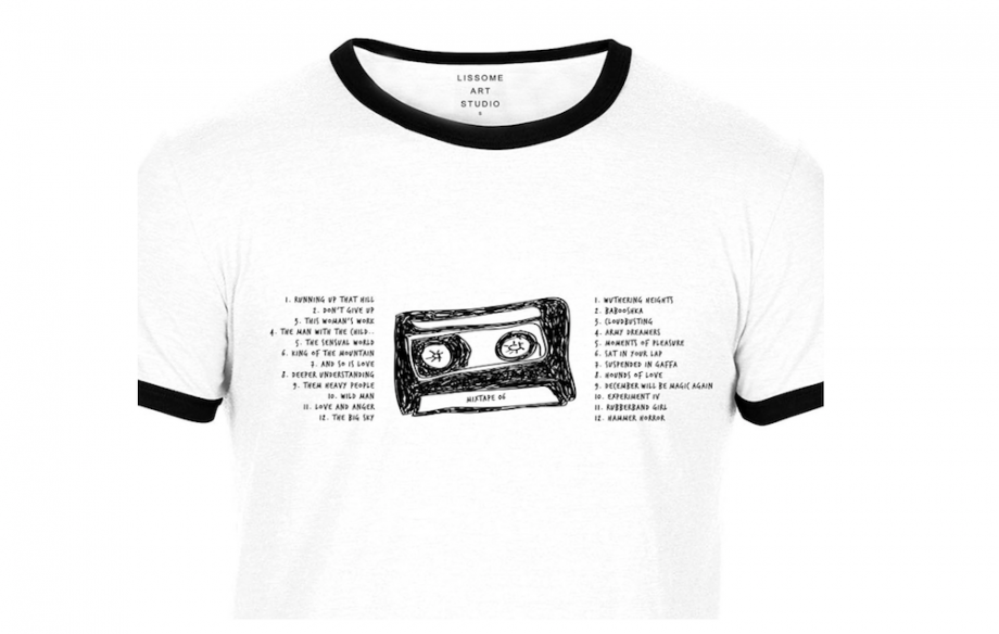 Kate Bush mixtape shirt