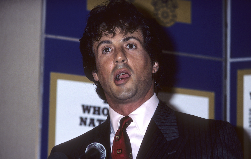 Sylvester Stallone in 1986