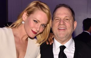 Uma Thurman and Harvey Weinstein in 2016