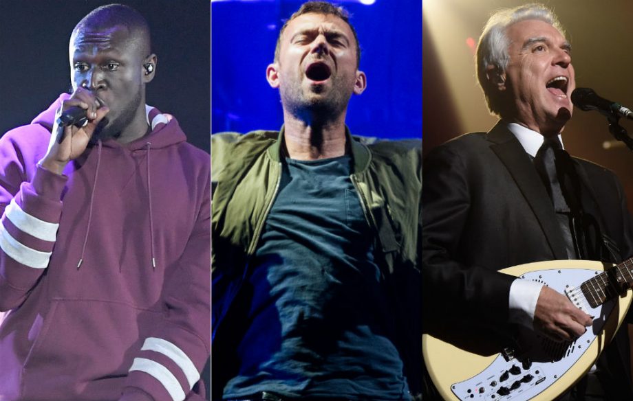 Stormzy, Damon Albarn and David Byrne