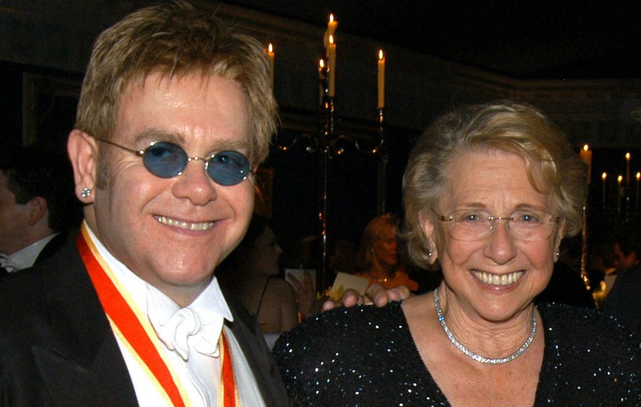 'I am in shock' Elton John pays tribute after the death of his mother