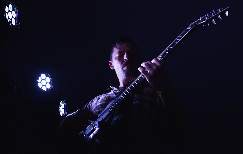 Guitarist Ben Weinman of The Dillinger Escape Plan