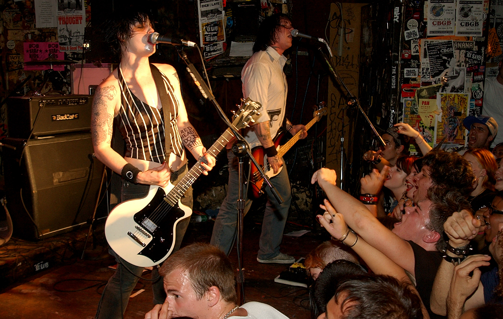 The Distillers during The Distillers Perform at CBGB's at CBGB's in New York City, New York, 2003