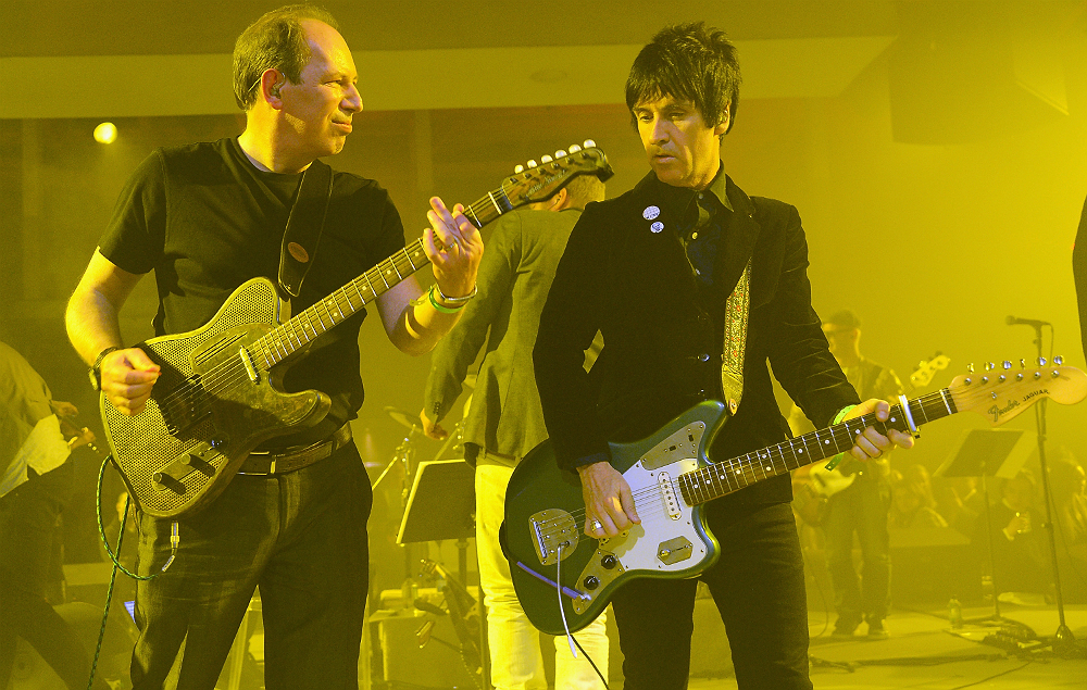 Hans Zimmer performing live with Johnny Marr
