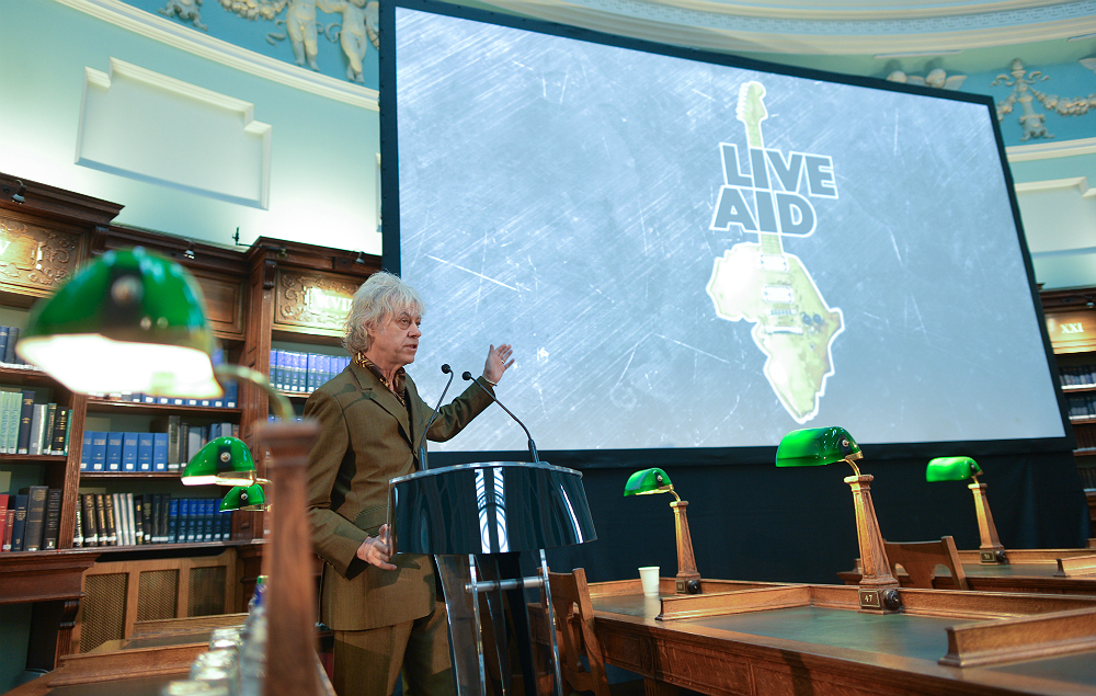 Bob Geldof discusses the future of 'Live Aid'