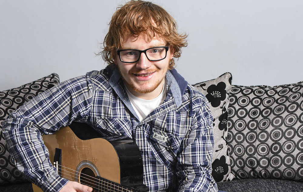 Ed Sheeran lookalike Wesley Byrne