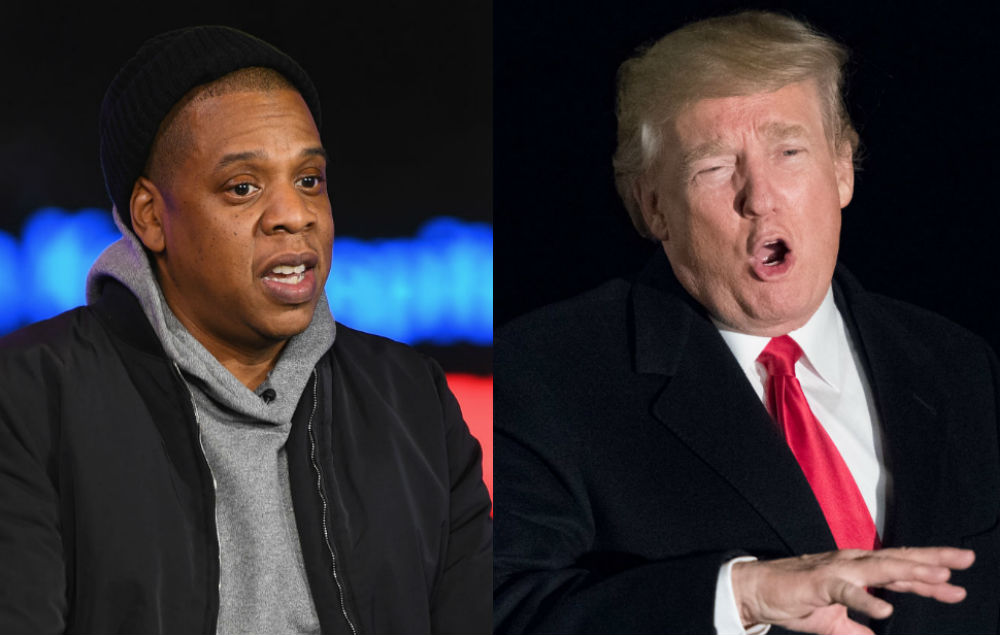 Jay-Z and Trump