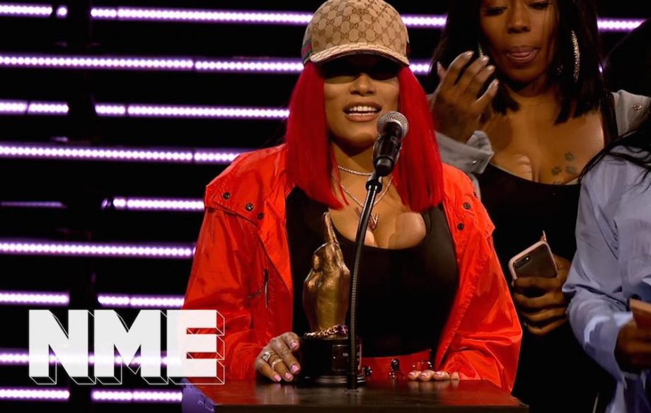 Stefflon Don wins Best New Artist at the NME Awards