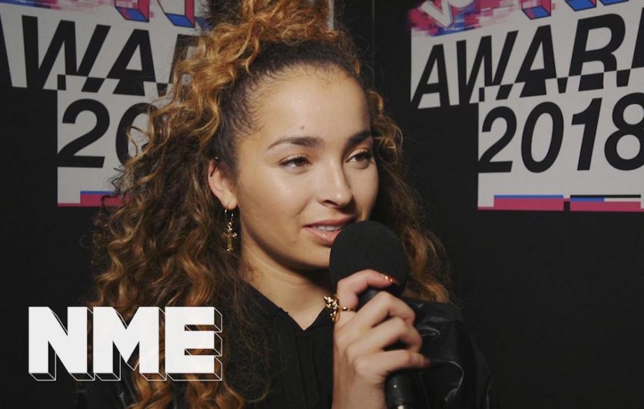 Ella Eyre interviewed at the VO5 NME Awards 2018