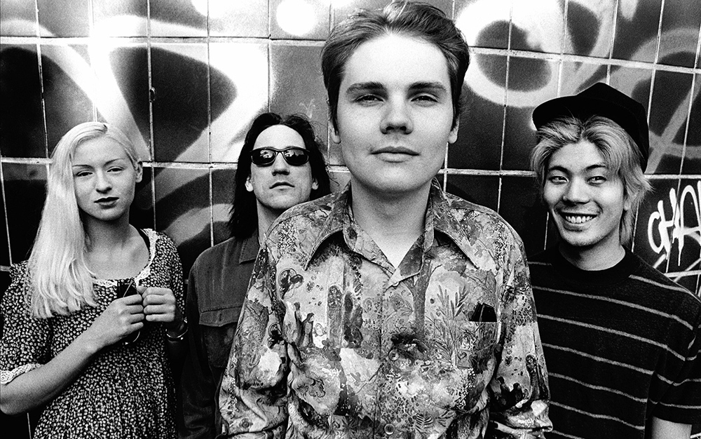 Smashing Pumpkins photographed in London. July, 1993