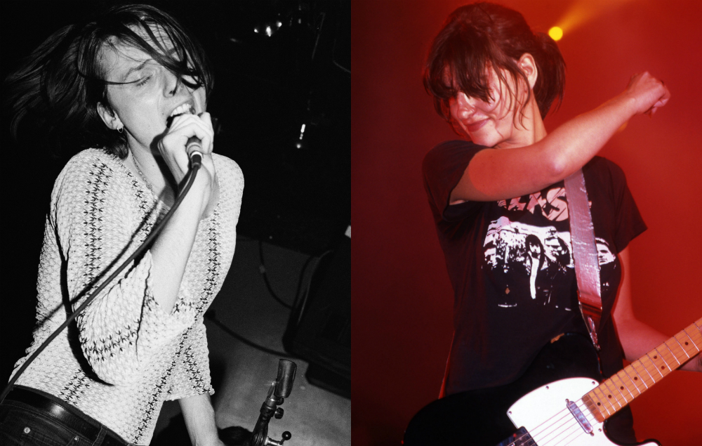 Suede's Brett Anderson and Elastica's Justine Frischmann in the '90s