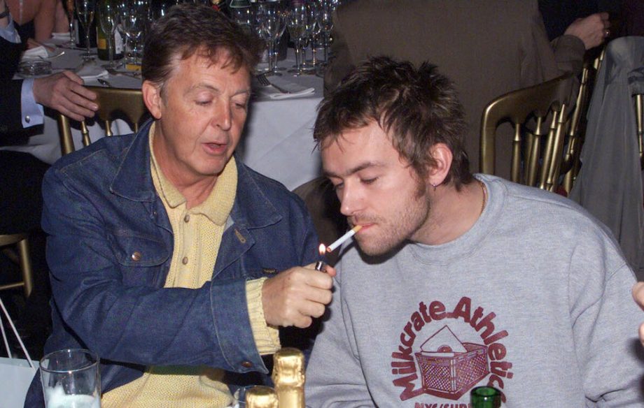 Paul McCartney Damon Albarn NME Awards