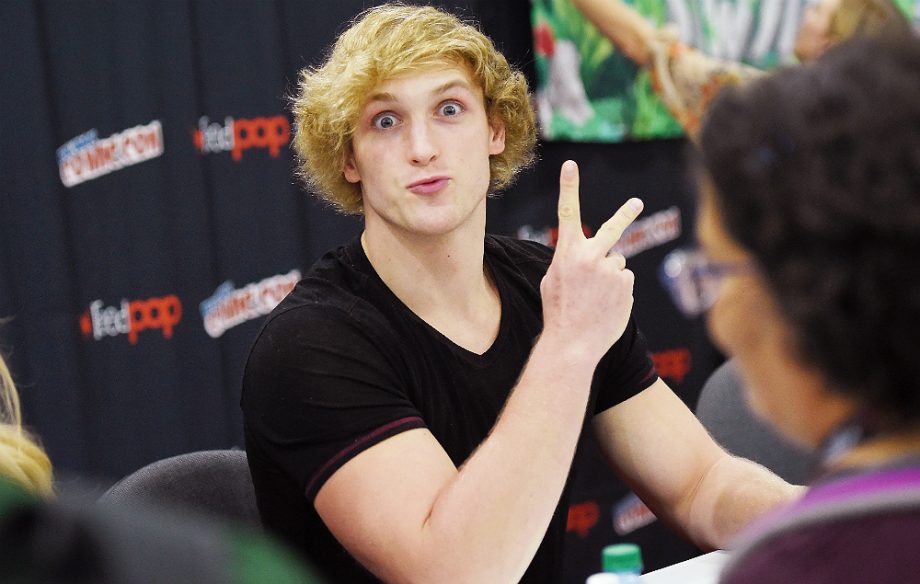 Controversial Youtube star Logan Paul