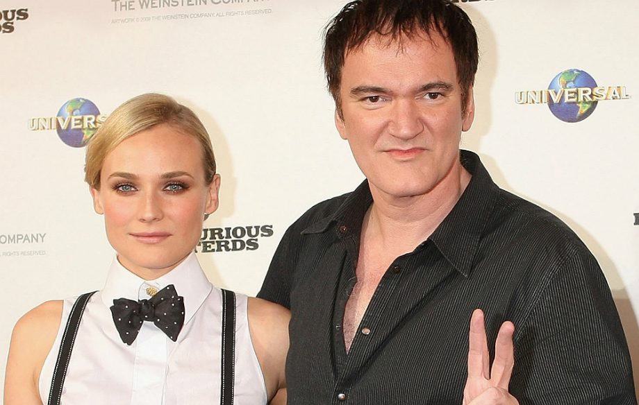 Diane Kruger and Quentin Tarantino