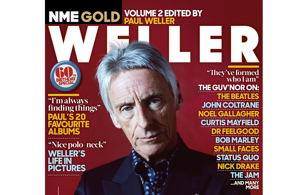 Paul Weller is the latest star for NME Gold