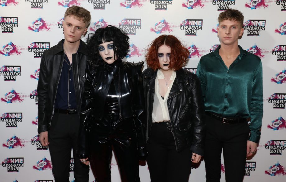 Pale Waves NME awards 2018 Red Carpet