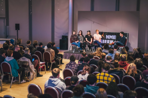 The panel in action