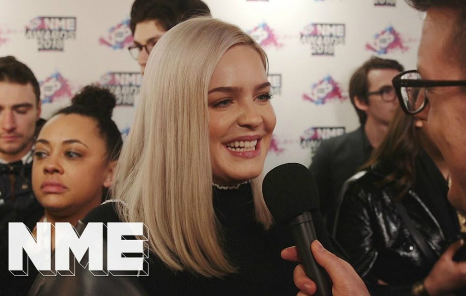 Anne-Marie at the VO5 NME Awards 2018