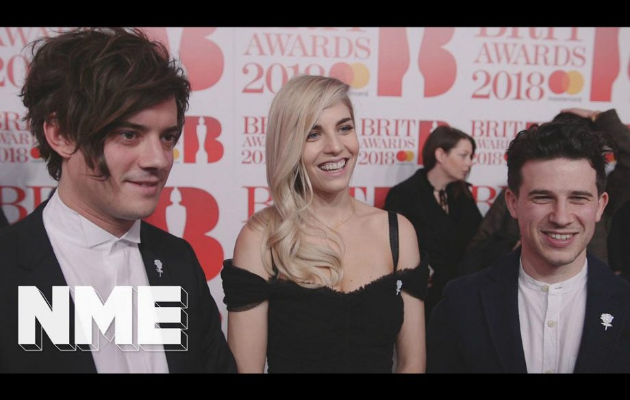 London Grammar at the BRIT Awards 2018